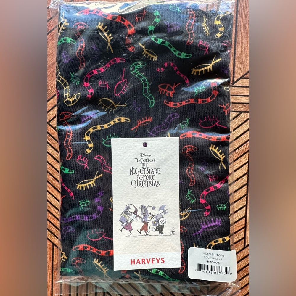 NIP Harveys Seatbelt Bags x Disney Nightmare Before Christmas Oogie Boogie Tote